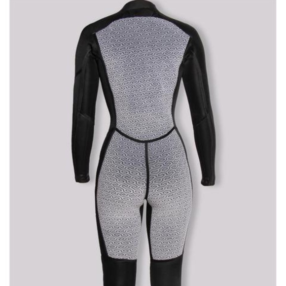 3/2 STRIPE BACK ZIP FULL SUIT - Picture 3 of 4